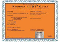 PREMIUM HDMI 認(rèn)證