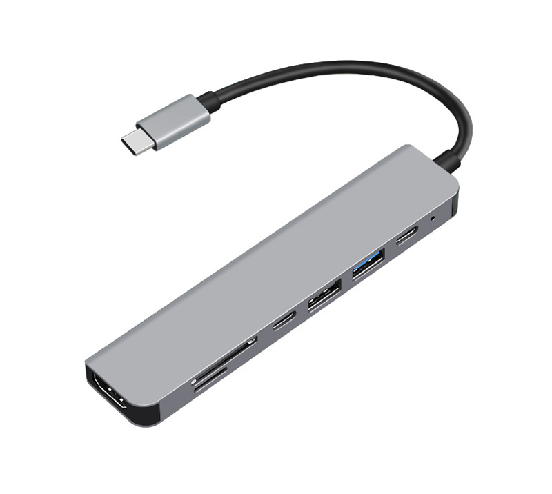 7口USB-C擴(kuò)展塢(2個(gè)USB-C口) 7口USB-C擴(kuò)展塢(2個(gè)USB-C口)