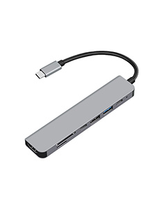 7口USB-C擴展塢(2個USB-C口)