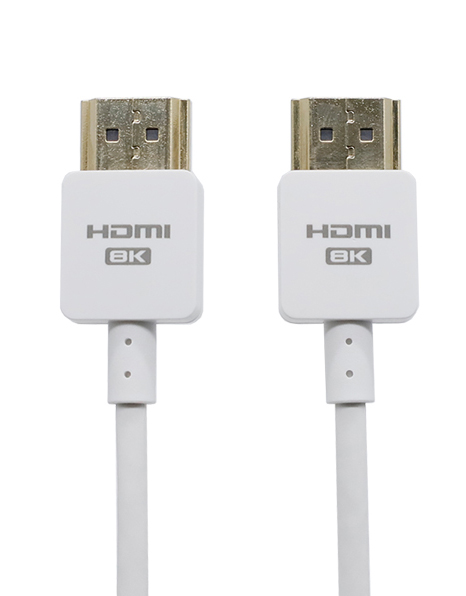 白色8K HDMI高清線 白色8K HDMI高清線